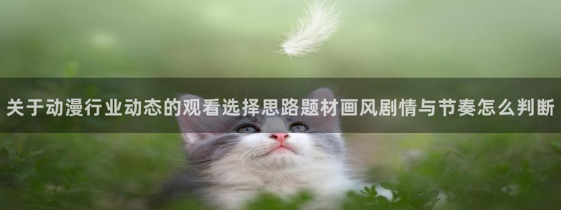 喵趣漫画更新最快：关于动漫行业动态的观看选择思路题材画风剧情与节奏怎么判断配图