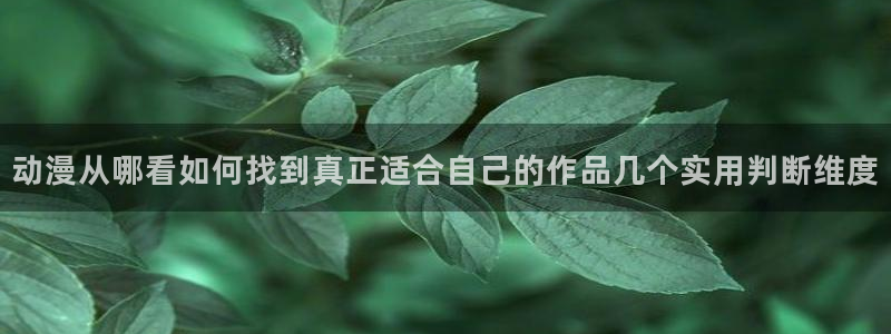 喵趣漫画全集阅读:动漫从哪看如何找到真正适合自己的作品几个实用判断维度配图